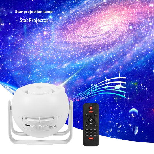 Starry Sky Projection Lamp Wireless Sound Light White Noise
