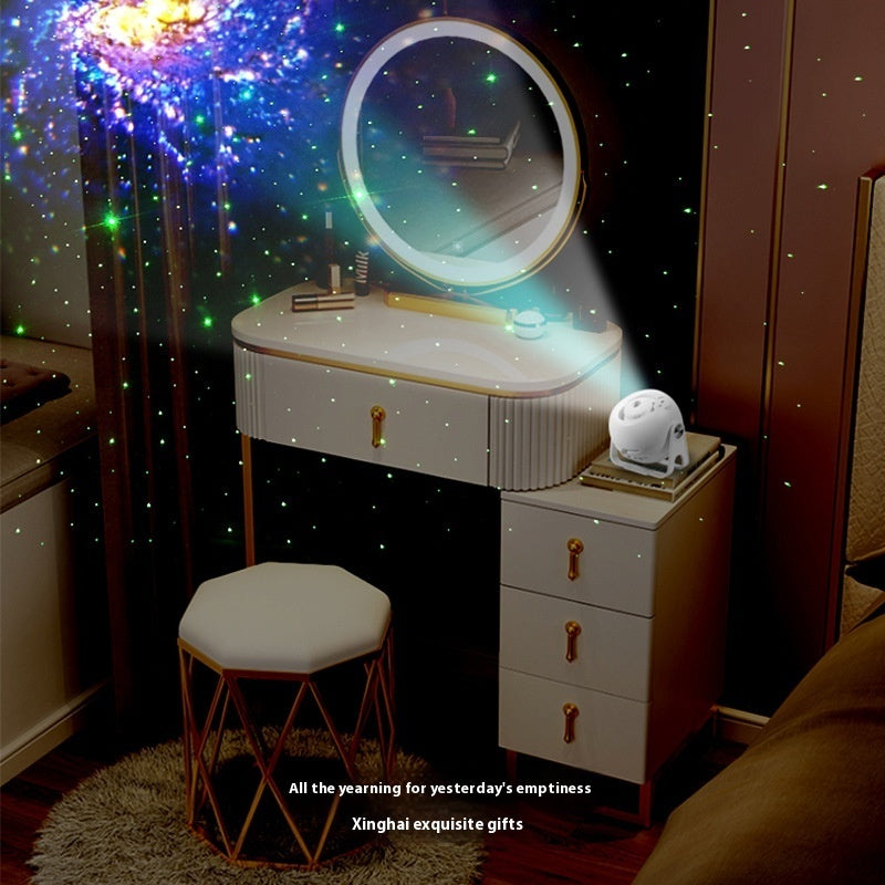 Starry Sky Projection Lamp Wireless Sound Light White Noise